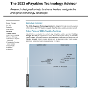 Ardent Partners’ 2023-24 ePayables Technology Advisor Report